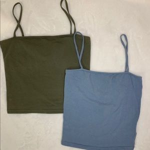 BUNDLE square neck tank tops